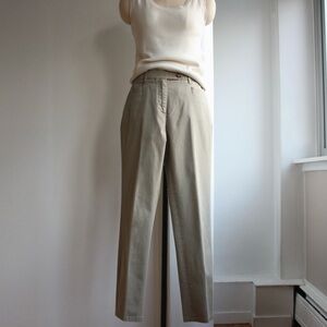1990-00's Prada Khaki Ankle Pant